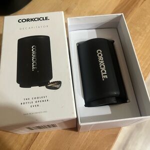 Corkcicle Black Decapitator Bottle Opener